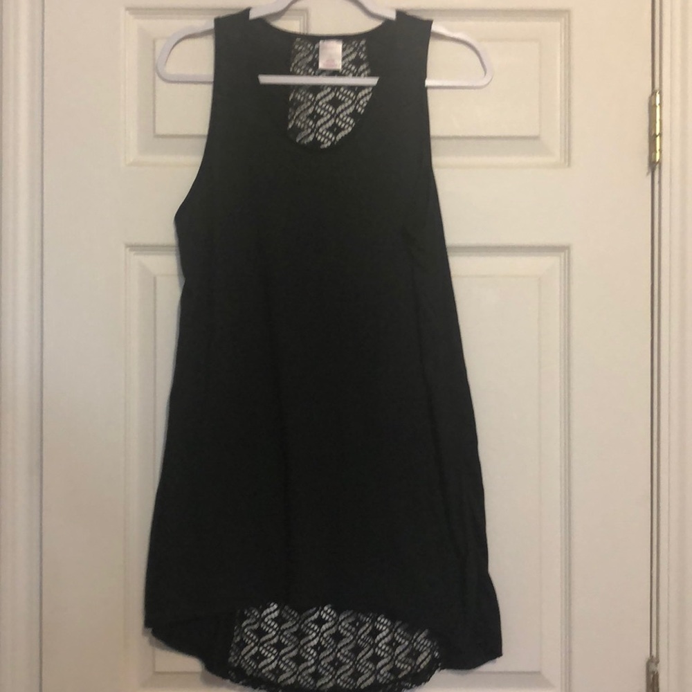 Black cool blouse